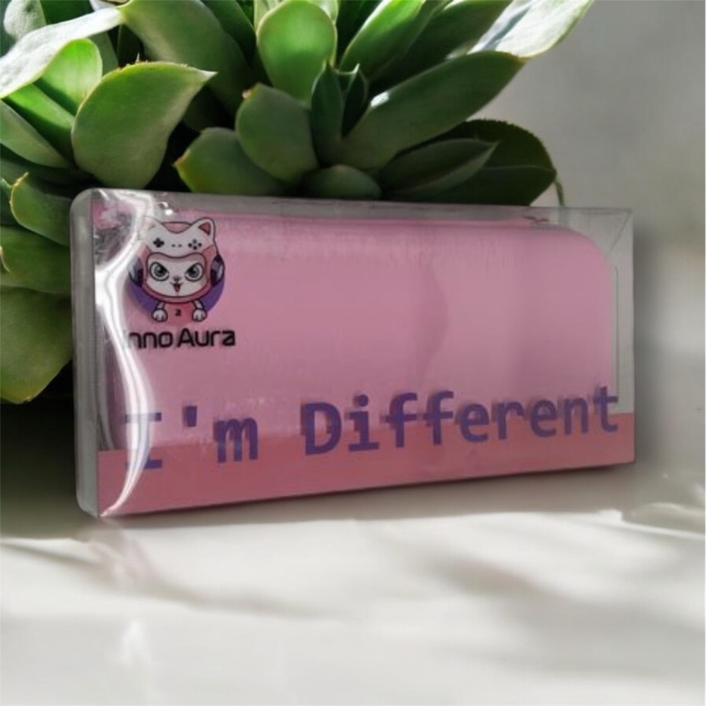 Pink 'I'm Different' Pencil Case